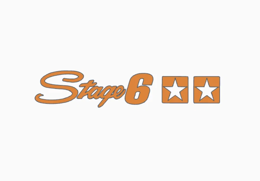 Mô hình logo Stage 6 trang trí xe tay ga độc đáo - Image 1