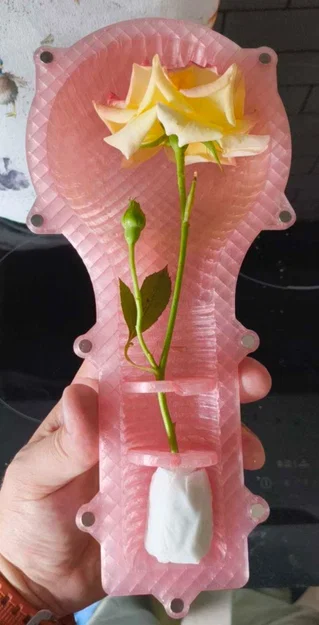 Hộp bảo vệ hoa cầm tay (Flower Carrying Case) in 3D tiện dụng - Image 1