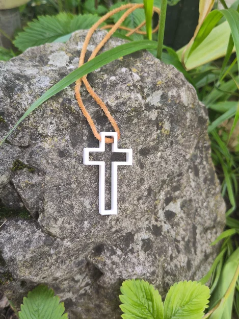 Mặt dây chuyền hình thánh giá (Modern Cross Chain) độc đáo - Image 1