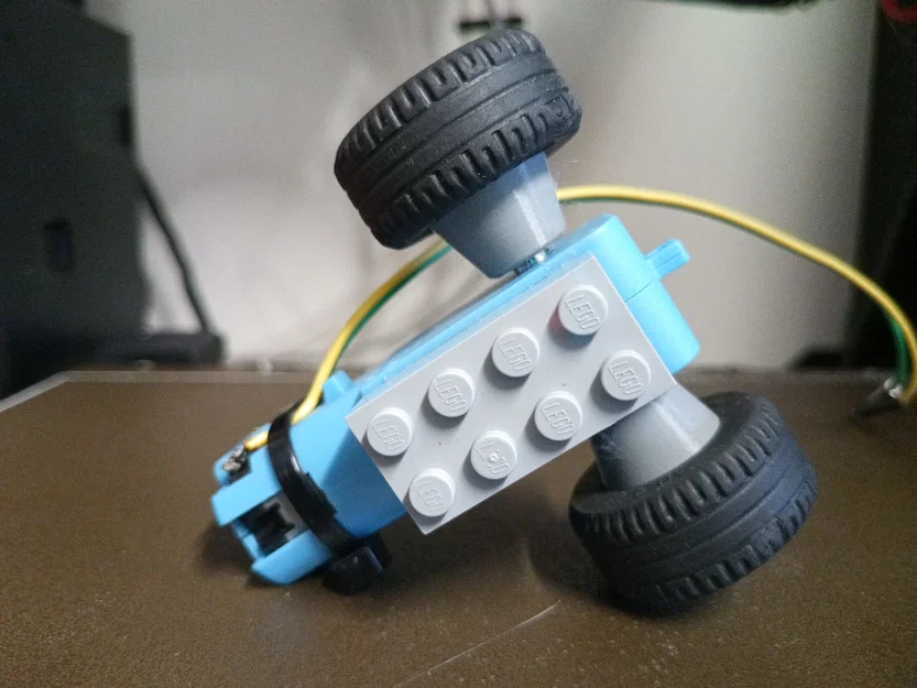 Trục bánh xe LEGO (LEGO wheel axle) - Phụ kiện in 3D DIY độc đáo - Image 2