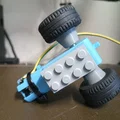 Trục bánh xe LEGO (LEGO wheel axle) - Phụ kiện in 3D DIY độc đáo - Thumbnail 2