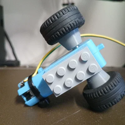 Trục bánh xe LEGO (LEGO wheel axle) - Phụ kiện in 3D DIY độc đáo