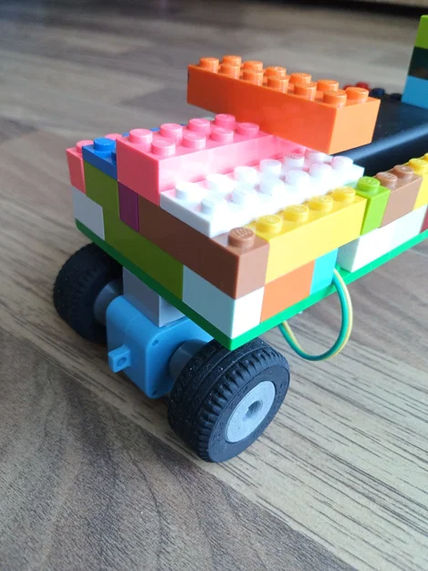 Trục bánh xe LEGO (LEGO wheel axle) - Phụ kiện in 3D DIY độc đáo - Image 3