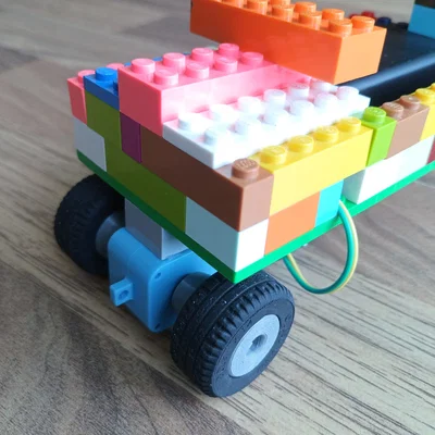 Trục bánh xe LEGO (LEGO wheel axle) - Phụ kiện in 3D DIY độc đáo