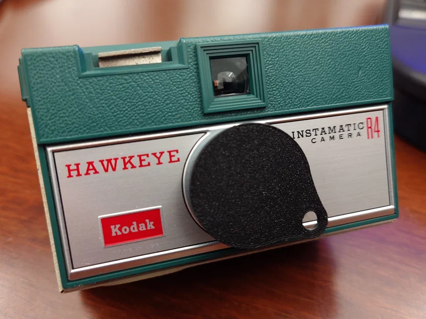 Nắp đậy ống kính 3D cho máy ảnh Kodak Hawkeye Instamatic R4 - Image 2