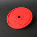 Mô hình bánh tạ Eleiko 25kg trang trí bàn làm việc - File in 3D - Thumbnail 2