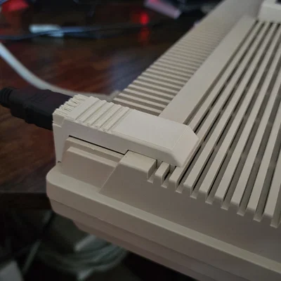 Vỏ hộp chuyển đổi RGBtoHDMI cho Amiga 500 - Dùng cáp Amazon, không nút bấm