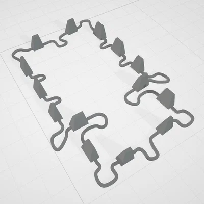 Bộ bảo vệ đinh giày leo núi Crampons Cover 14 - Thiết kế in 3D