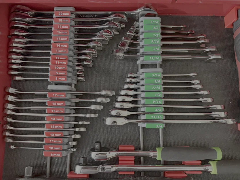 Bộ Sắp Xếp Dụng Cụ/Cờ Lê (Tool/Wrench Organizer) - Image 1
