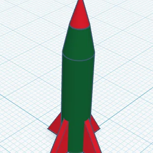 Mô hình tên lửa M-20 độc đáo cho máy in 3D