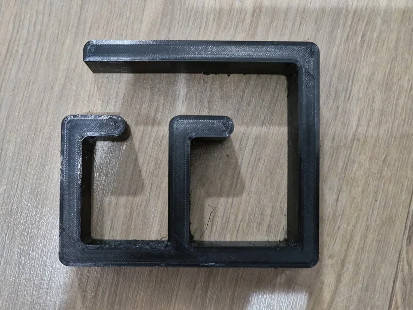 Bộ kẹp quản lý dây cáp không cần bắt vít cho bàn dày 2,5 cm / 1 inch - Image 1