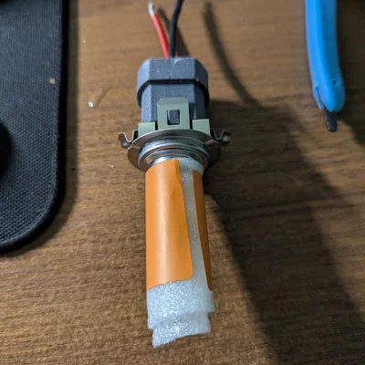 Ngàm giữ bóng đèn H7 (H7 Bulb Holder) - Phụ kiện 3D cho ô tô