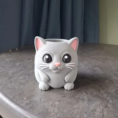 Ống đựng bút hình Mèo dễ thương