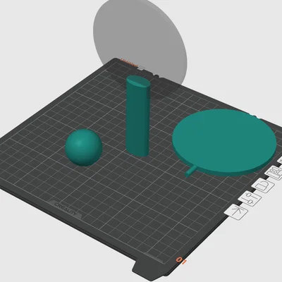 Tự In 3D Bộ Đồ Chơi Bóng Bàn (Vợt Và Bóng) Giải Trí Tại Nhà