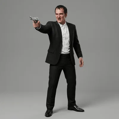Mô hình 3D Richard Gecko From Dusk Till Dawn 1996 cực chất