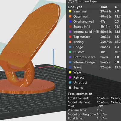 Giá đỡ điện thoại 3D để bàn thiết kế đẹp mắt, chắc chắn