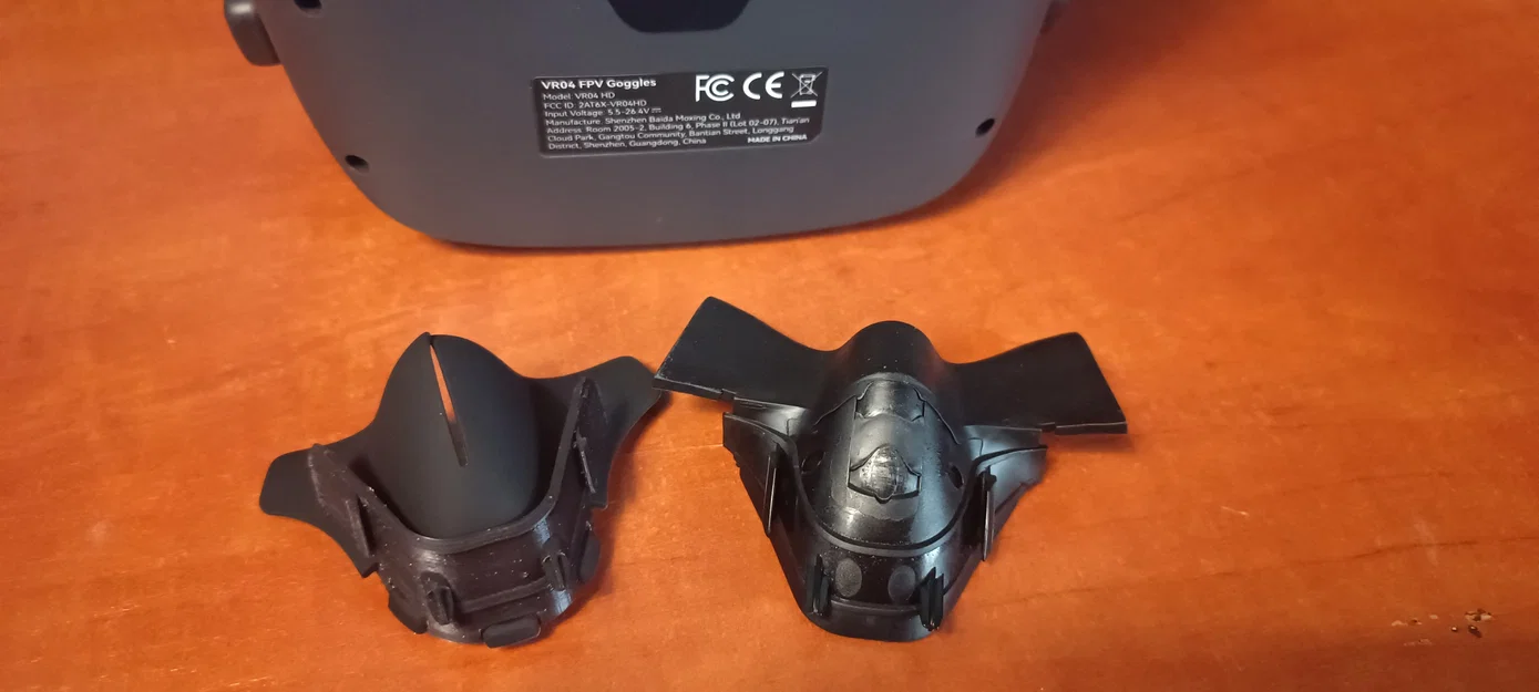 Ngàm chuyển đổi đệm mũi Quest 3 cho kính FPV Betafpv VR04 - Image 4