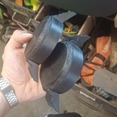 Nắp đậy giảm xóc cho xe Audi 80 (Shock Cover) - File in 3D