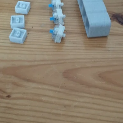Bộ đồ chơi bấm phím cơ (Switch Clicker) thư giãn in 3D