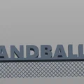 Tranh treo tường chủ đề bóng ném (Handball Wall Art) - Thumbnail 1