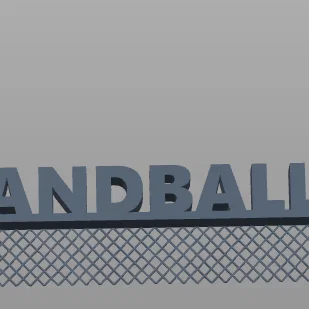 Tranh treo tường chủ đề bóng ném (Handball Wall Art)
