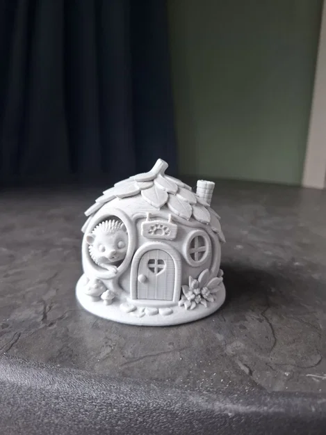Mô hình Nhà Cổ Tích Nhím - Hedgehog Fairy House - Image 1