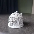 Mô hình Nhà Cổ Tích Nhím - Hedgehog Fairy House - Thumbnail 1