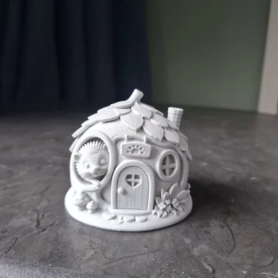 Mô hình Nhà Cổ Tích Nhím - Hedgehog Fairy House