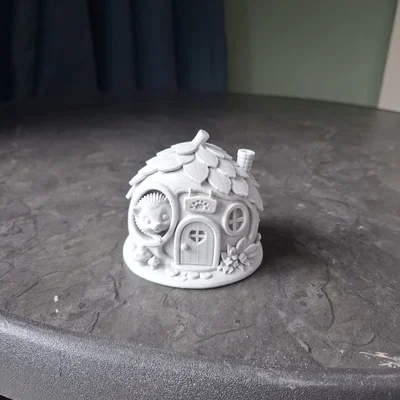 Mô hình Nhà Cổ Tích Nhím - Hedgehog Fairy House