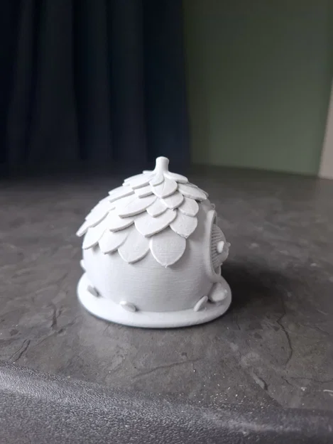 Mô hình Nhà Cổ Tích Nhím - Hedgehog Fairy House - Image 3