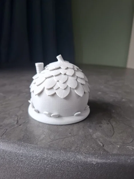 Mô hình Nhà Cổ Tích Nhím - Hedgehog Fairy House - Image 4