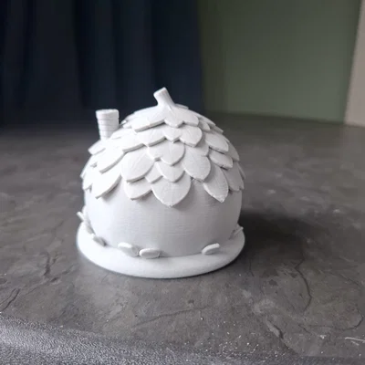 Mô hình Nhà Cổ Tích Nhím - Hedgehog Fairy House