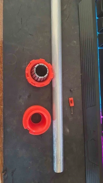 Bộ khóa nòng ER25-16mm cho súng bắn foam dart - Image 4