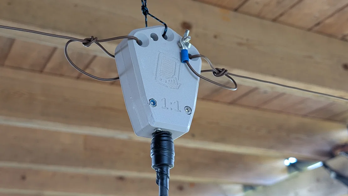 Hộp Balun 100W cho ăng-ten ngoài trời - Image 1
