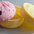 Mô hình 3D hộp đựng đồ hình bánh bao xinh xắn (Squishy Dumpling Basket) - Thumbnail 1