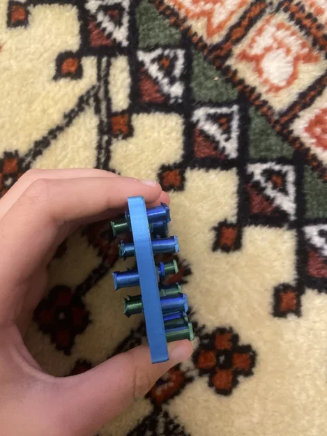 Đồ chơi fidget 5x5 giải tỏa căng thẳng in 3D dễ dàng - Image 5