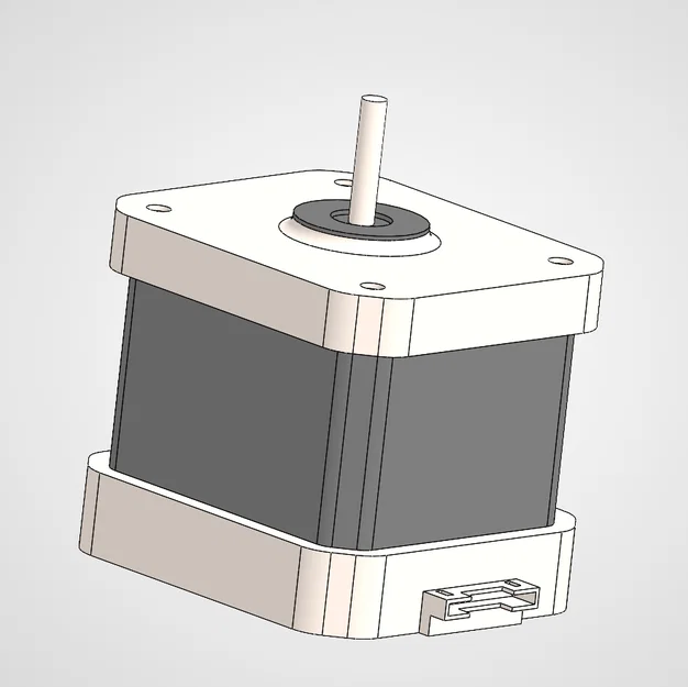 Mô hình 3D động cơ bước (Stepper Motor) chuẩn kỹ thuật cho dân Maker - Image 1