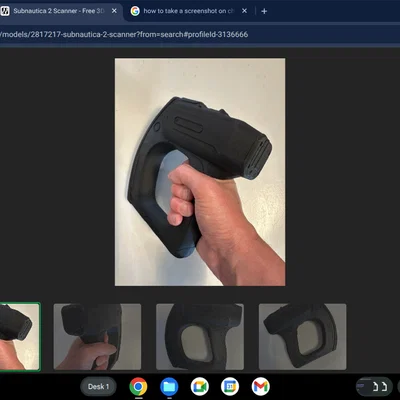 Mô hình máy quét Scanner từ Subnautica 2 - In 3D cực chất cho game thủ