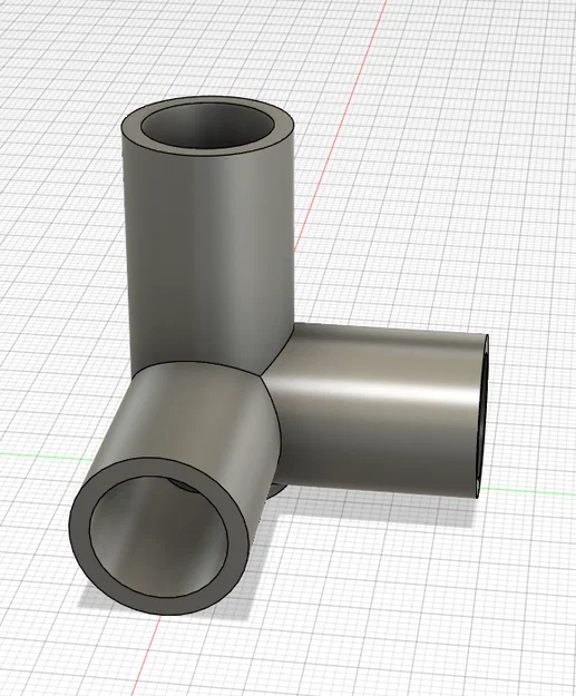 Khớp nối ống nhôm 3 ngã 1/2 inch - Image 2