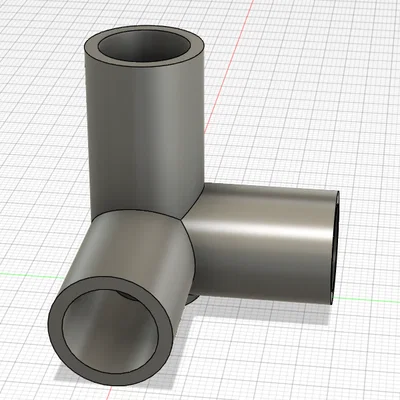 Khớp nối ống nhôm 3 ngã 1/2 inch