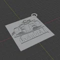 Móc khóa Formula 1 - Thiết kế in 3D cực chất cho fan tốc độ - Thumbnail 2
