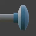 Bộ phận tay nắm cần gió cho Vespa GS160 (Choke Lever) - Thumbnail 1