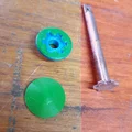 Bộ phận tay nắm cần gió cho Vespa GS160 (Choke Lever) - Thumbnail 2