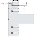 Phụ kiện kẹp bút sổ tay A6 nhỏ gọn (A6 Pen Loop Holder) - Thumbnail 4