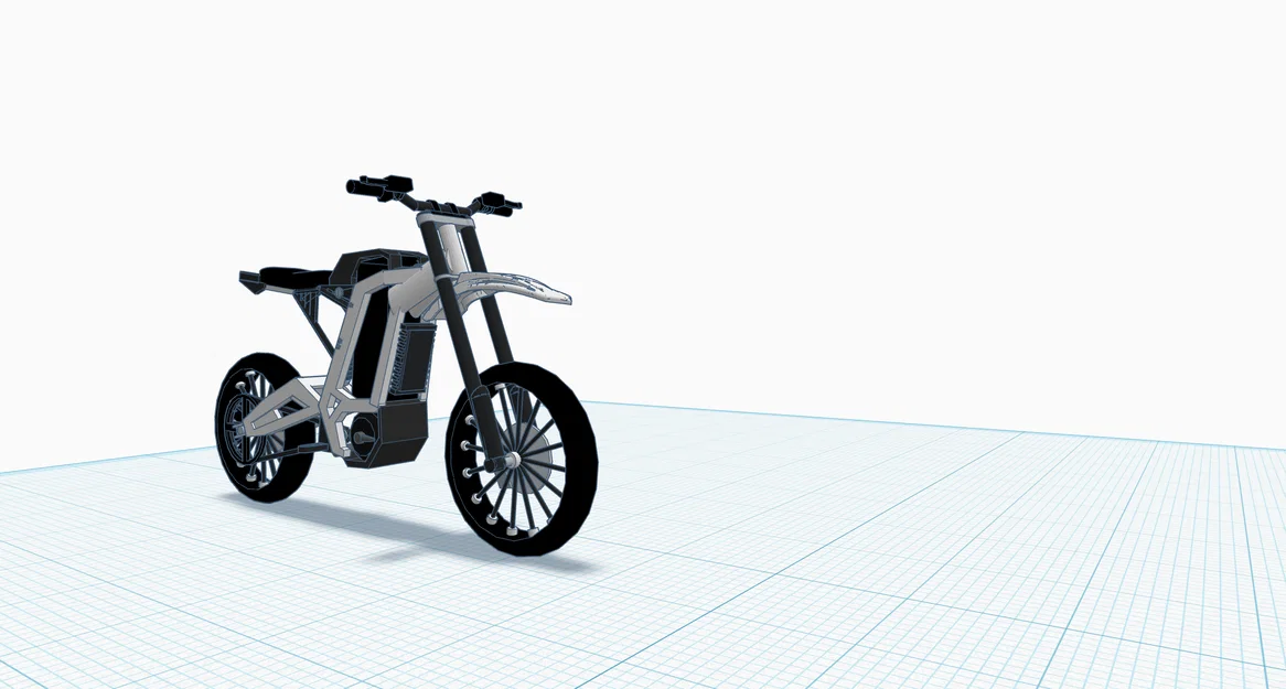 Mô hình xe điện Sur-Ron thiết kế chi tiết cho máy in 3D - Image 1