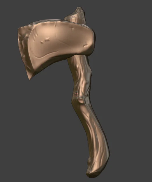 Mô hình rìu chiến Fantasy Hatchet in 3D độc đáo - Image 1