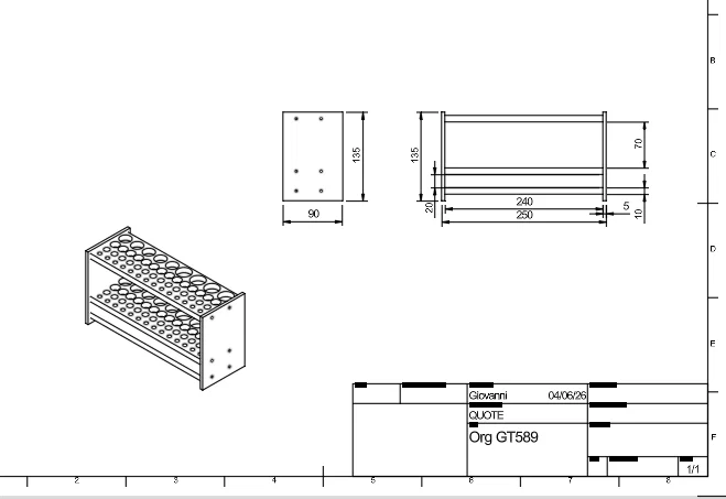 Giá đỡ cọ vẽ đa năng Organizzatore GT589 – Sắp xếp bàn làm việc gọn gàng - Image 5