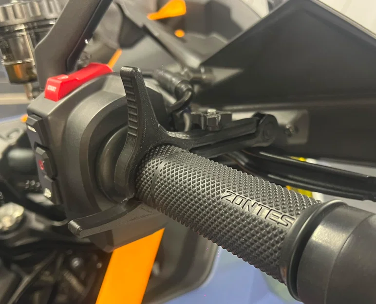 Kẹp Khóa Ga Xe Máy (Motorcycle Cruise Clamp) - Image 3
