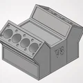 Ống cắm bút hình khối động cơ V8 - Thumbnail 1
