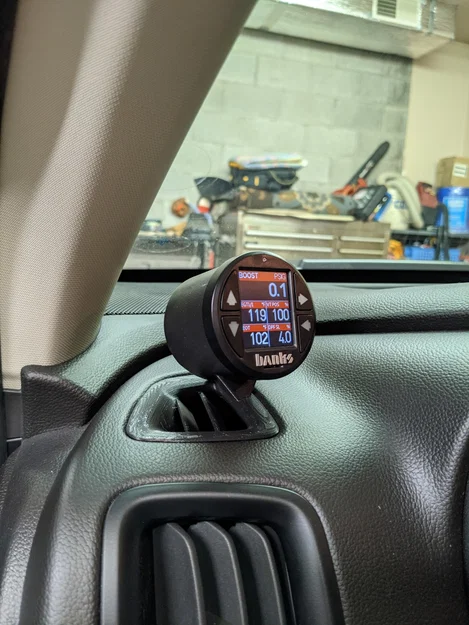 Đế gắn đồng hồ BANKS iDash cho xe Chevy Colorado - Phụ kiện in 3D - Image 1